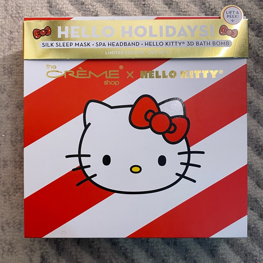 Creme Shop Hello Kitty 3-Piece Hello Holidays Set
